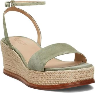 Lauren Ralph Lauren Su&egrave;de espadrilles - Groen