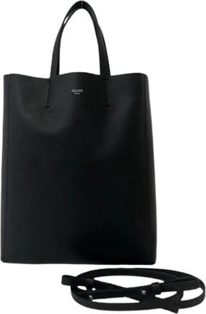 Celine Pre-owned Vintage Tote Bag - Dames - Vintage Shopper - Zwart - ONE Size - Leer - Vintage