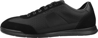 HUGO BOSS Nitan Lowp Nymn - Heren - Sneakers - Zwart - 44 EU - Schoenen