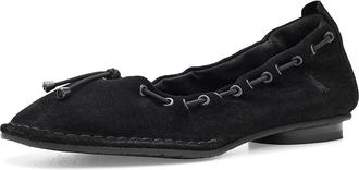 FLY London BAPI264FLY Womens Flat Shoes Black 1 : EU 41 (US Womens 10-10.5) M, Leather