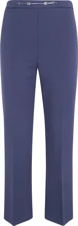 Elisabetta Franchi Pants Black Cropped Trousers