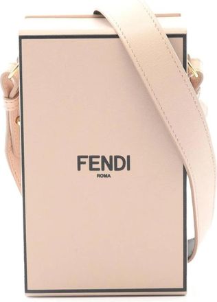 Fendi Pre-owned Shoulder Bags, female, Pink, Size: ONE SIZE Pre-owned Novelty Box Shoulder Bag