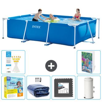 Intex Piscina Con Estructura Rectangular - 300x200x75 Cm - 7-piezas S111