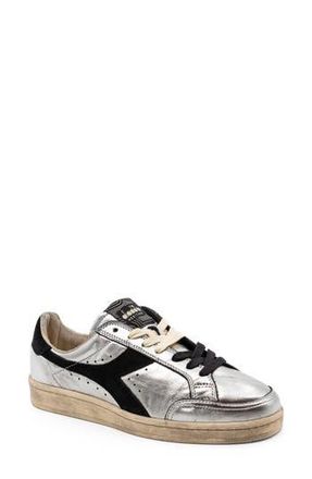 Diadora Prestige Metallic Sneaker in Silver at Nordstrom Rack, Size 6.5