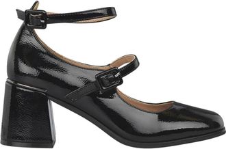 Alma En Pena Alma Wide Heel Shoe - Dames - Pumps - Zwart - 37 EU - Schoenen