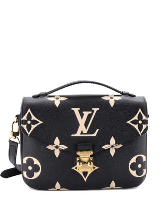 Louis Vuitton Pochette Metis Bicolor Monogram Empreinte Giant crossbody bag - Black