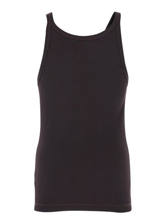 Dolce & Gabbana Ribbed Cotton Tank Top - Brown