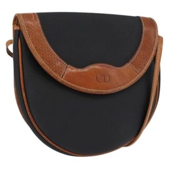 Dior Pre-owned Cross Body Bags, female, Black, Size: ONE SIZE Pre-owned Vintage Shoulder Bag