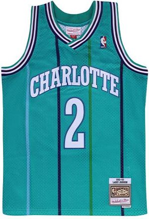 Mitchell & Ness NBA Swingman Jersey Charlotte Hornets - Larry Johnson 1992/93 SMJYGS18147-CHOTEAL92LJO