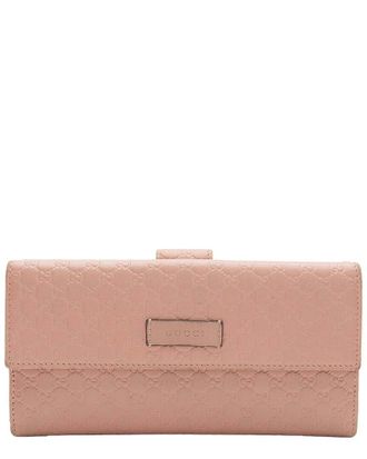 Gucci Microguccissima Long Flap Wallet (Authentic Pre-Loved)