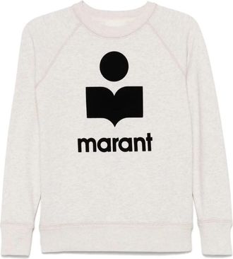 Isabel Marant Printed Logo Millyny Cotton Sweatshirt Clothing