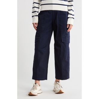 ATM Anthony Thomas Melillo Stretch Cotton Twill Cargo Pants in Midnight at Nordstrom Rack, Size 10