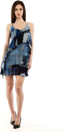 Moschino Multicolor Viscose Casual Womens Dress