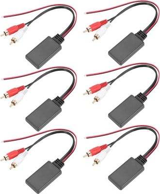 OEM Cable De Audio Aux Rca Inal&aacute;mbrico Universal Para Adaptador De Coche 6x