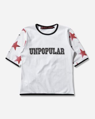 Chopova Lowena Women s Unpopular Fitted Jersey Top White