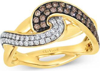 Le Vian Ladies Knot Rings set in 14K Honey Gold