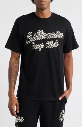 Billionaire Boys Club BB Mantra Cotton Graphic T-Shirt in Black at Nordstrom, Size Xx-Large