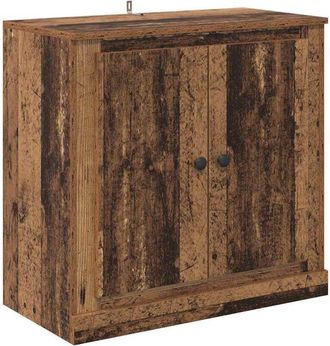 vidaXL Vitrina Madera Vieja 70 X 35,5 X 67,5 Cm Madera Contrachapada Vidaxl