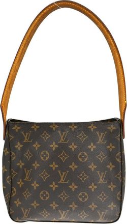 Louis Vuitton Monogram Looping Handbag Monogram Canvas Brown Canvas Handbag (Pre-Owned)