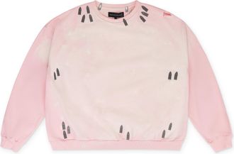 Who Decides War by Ev Bravado PINK HARDWARE CREWNECK SWEATSHIRT