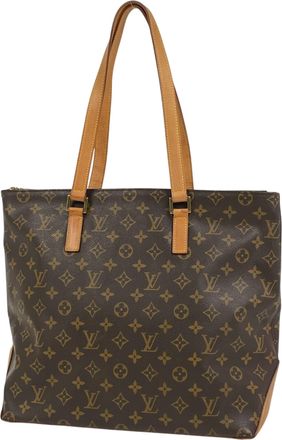 Louis Vuitton Brown Monogram Shoulder Bag Tote Bag (Pre-Owned)