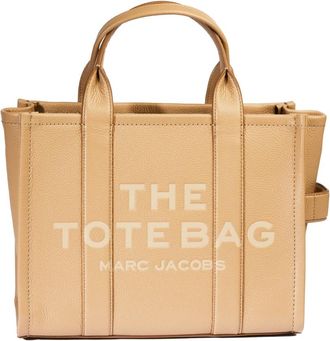 Marc Jacobs Shopping Bags, female, Brown, ONE SIZE, The Leather Medium Tote Bag