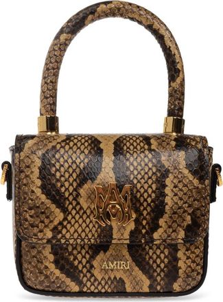 Amiri Nano MA Bag - Dames - Mini tas - Bruin - ONE Size - Leer - Tassen