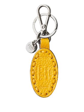 Fendi Portachiavi ovale - Giallo