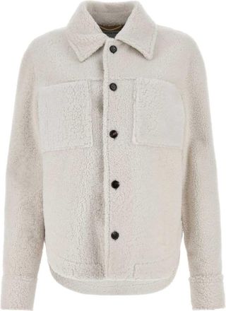 Bottega Veneta White Wool Jacket