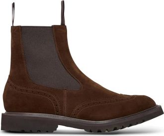 Trickers Silvia chelsea boots - men - Leather/Leather/Leather - 8.5 - Brown