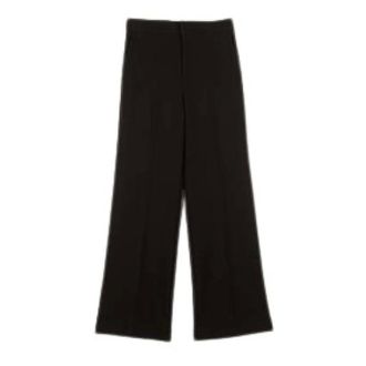 Twinset Broeken, Dames, Zwart, S, Polyester, Wijde broek