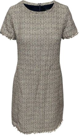 Max Mara Tweed Dress in Multicolor Cotton
