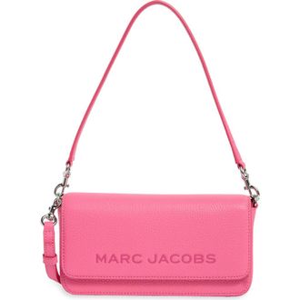 Marc Jacobs The Mini Leather Crossbody Bag in Magenta at Nordstrom Rack