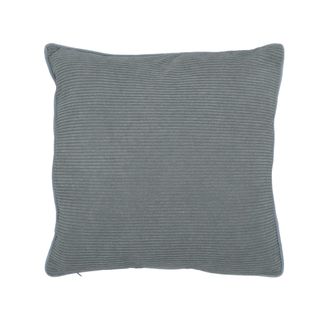 Lewis's Cotswold Cord Cushion - Silver | TJ Hughes