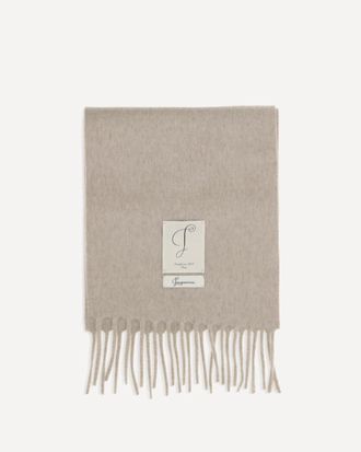 Jacquemus Cavallo fringed Scarf Male UNI