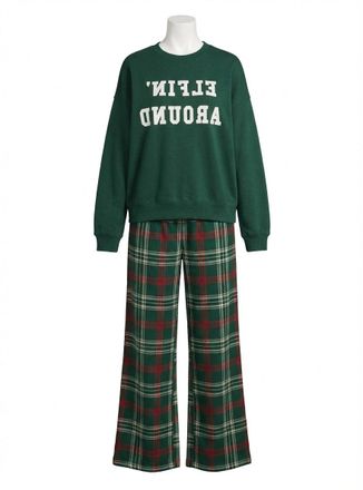 Z Supply Elfin Around Holiday Sweatshirt In Mistletoe