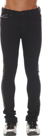 Cult of Individuality Punk Crystal Embellished Stretch Super Skinny Jeans at Nordstrom Rack, Size 44 X