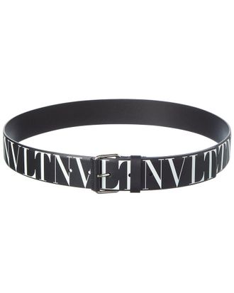 Valentino Vltn Leather Belt