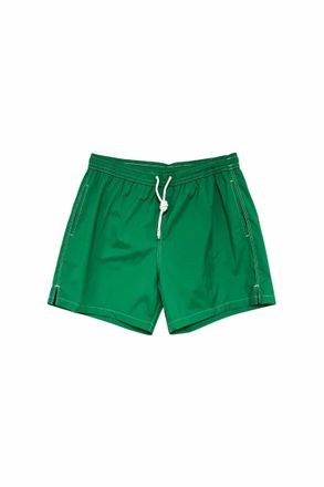 Fedeli Mens Madeira Airstop Swim Shorts Trunks In Bright Green