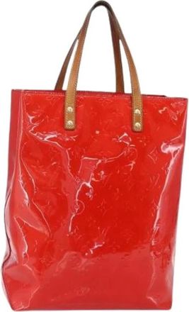 Louis Vuitton Pre-owned Vintage Tote Bag - Dames - Vintage Shopper - Rood - ONE Size - Leer - Vintage