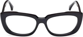 Max Mara Cat-Eye Acetate Eyeglasses - Black