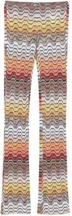 Missoni Long trousers with multicoloured greek motif