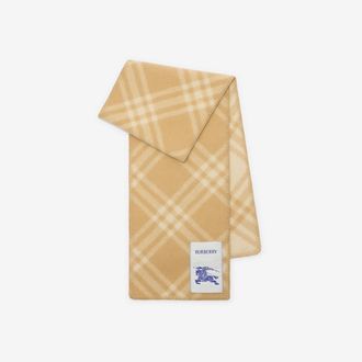 Burberry Check Wool Scarf