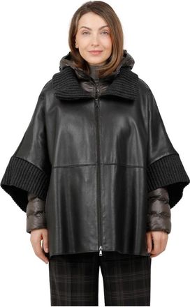 The Jackie Leathers Cinthia Jas - Dames - Jassen - Bruin - Maat: XL Leer