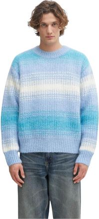 Kenzo Speed Stripe Jumper - Heren - Ronde hals truien - Blauw - L - Truien & Vesten