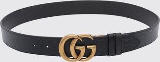 Gucci Cintura GG Marmont in pelle di vitello con fibbia monogram
