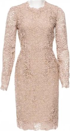 Stella McCartney Nude Lace Dress Size XXS