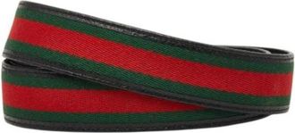 Gucci Pre-owned Vintage Riem - Heren - Vintage Accessoires - Veelkleurig - ONE Size - Leer - Vintage