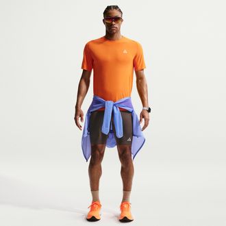 Nike Mens Nike ACG Lava Loops Dri-FIT ADV 1/2-Length Trail Running Tights in Brown | IO9671-004