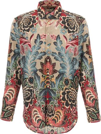 Etro Etro Flower And Foliage Shirt